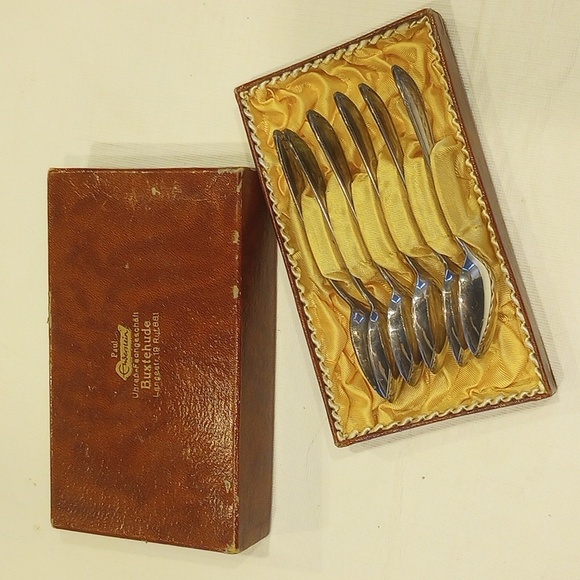 Vintage Demitasse Silverplated BSF Platura Spoons - Picture 3 of 10